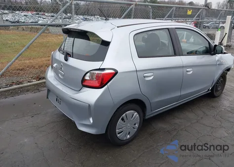 2021 Mitsubishi Mirage Carbonite Edition/Es/Le z USA, uszkodzony, nr VIN ML32AUHJ5MH007983